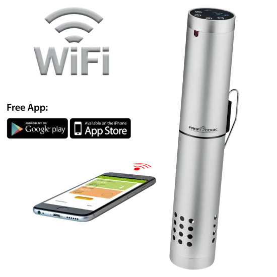ProfiCook PC-SV 1159 sous-vide stick wifi funkcióval