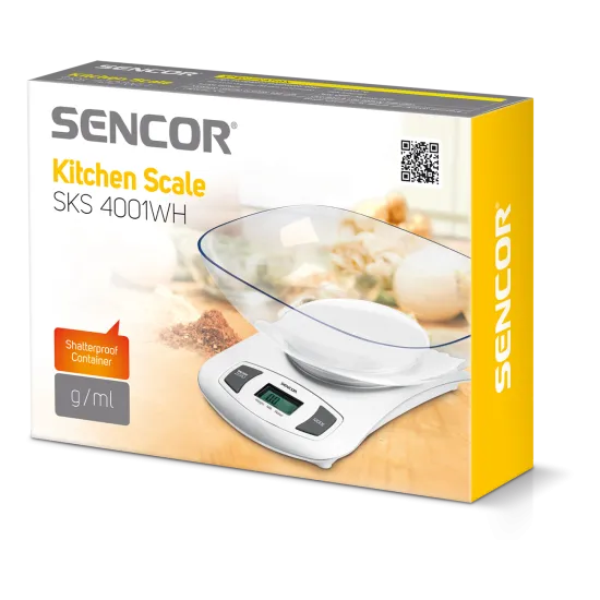 Sencor SKS 4001WH konyhai mérleg