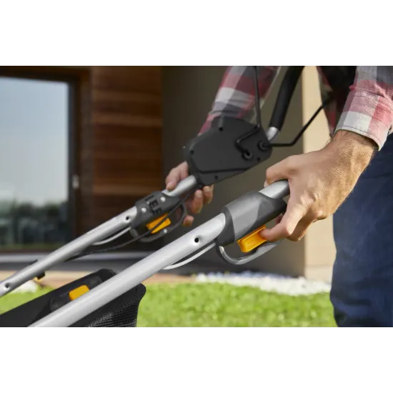 Stiga Twinclip 950e V Kit akkumulátoros fűnyíró,(akkumulátorral és töltővel),gyűjtés, hátsó/oldalsó kiszórás, mulcsozás,önjáró funkcióval