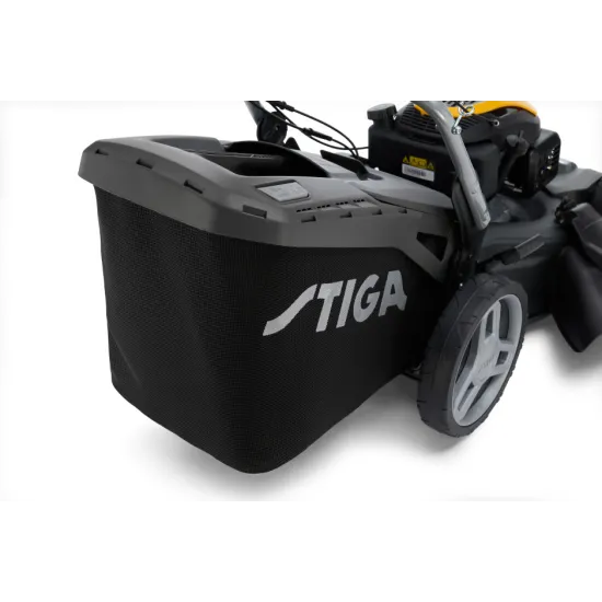 Stiga COMBI 955 V benzinmotoros fűnyíró,gyűjtés, mulcsozás, hátsó és oldalsó kidobás,önjáró