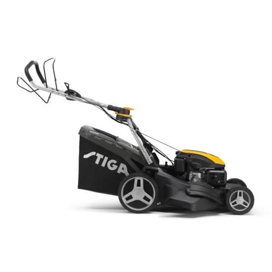 Stiga COMBI 955 V benzinmotoros fűnyíró,gyűjtés, mulcsozás, hátsó és oldalsó kidobás,önjáró