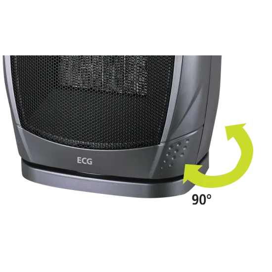 ECG KT 10 kerámiabetétes hősugárzó