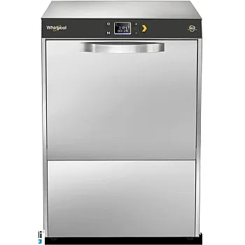Whirlpool SALUX 400/1  Professzionális rozsdamentes acél AISI304 mosogatógép LCD kijelzővel 