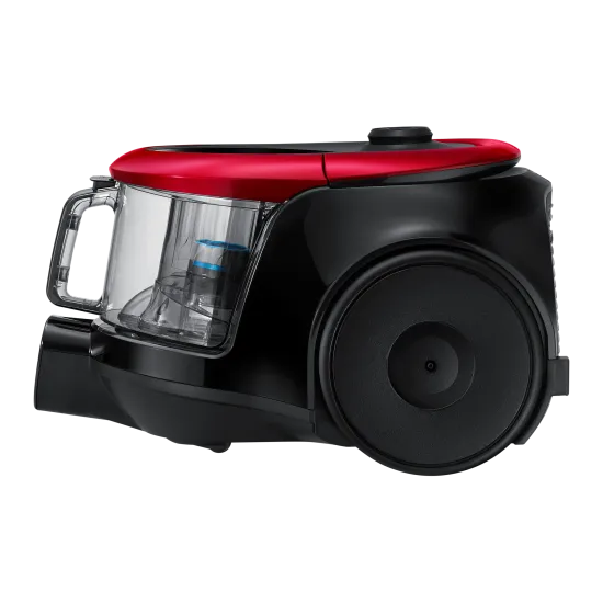 Samsung VC07M2110SR/GE porzsák nélküli Ciklonrendszerű és Gabalyodásmentes technológiás porszívó piros