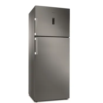 Whirlpool WT70E 832 X felülfagyasztós No Frost optic inox hűtőszekrény 70x72.5x180 cm