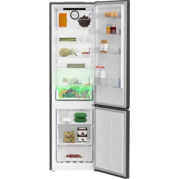 Beko B5RCNA405HG NoFrost alulfagyasztós kombinált hűtőszekrény Manhattan szürke 203,5x59.5x66.3cm