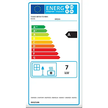Warnex TERMO KREKA kandalló 7kW 