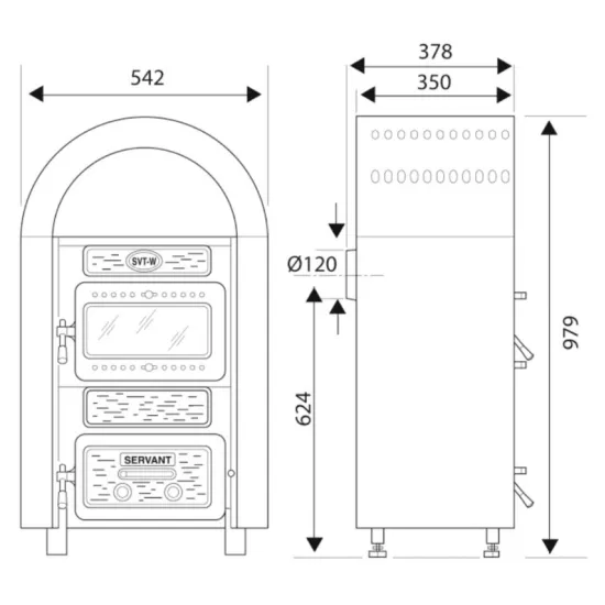 Wamsler Kamino Mátra 6kW kandalló