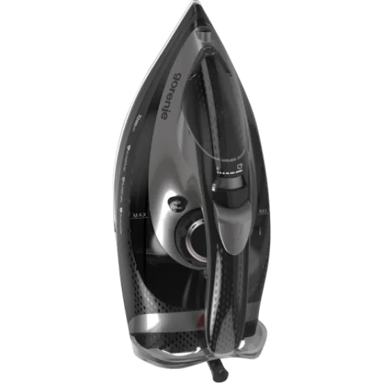 Gorenje SIH3200BKS gőzölős vasaló, kerámiatalp, 3200W, fekete/szürke