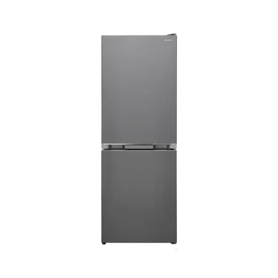 Sharp SJ-FBB02DTXLE-EU inox alulfagyasztós kombinált hűtőszekrény 152 x 54 x 59.50 cm, 146/84L 