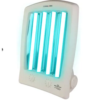 KALORIK TKG GB 1004B MINI SZOLÁRIUM fehér, egyedi kialakítás 4 UVA csővel, Németországban gyártva