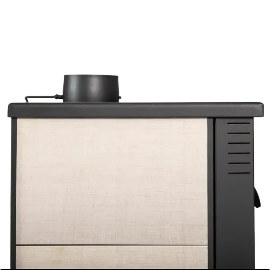 Warnex Taurus csempés sütős kandalló bézs oldalburkolattal, 12kW 