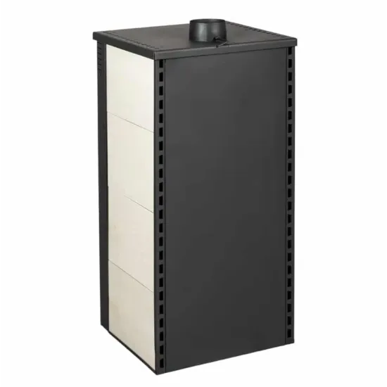 Warnex Taurus csempés sütős kandalló bézs oldalburkolattal, 12kW 