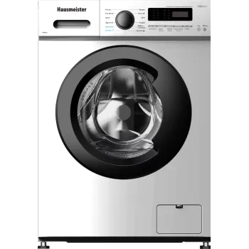 Hausmeister HM2603 keskeny elöltöltős mosógép, MAGYAR kezelőpanellel, digitális kijelző, INVERTER MOTOR 41cm mély, 59.5x41x85cm 