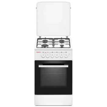 Hausmeister HM5016 kombinált tűzhely légkeveréssel, 58L, 50x60x83 cm 