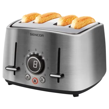 Sencor STS 5070SS inox kenyérpirító 4 szeletes