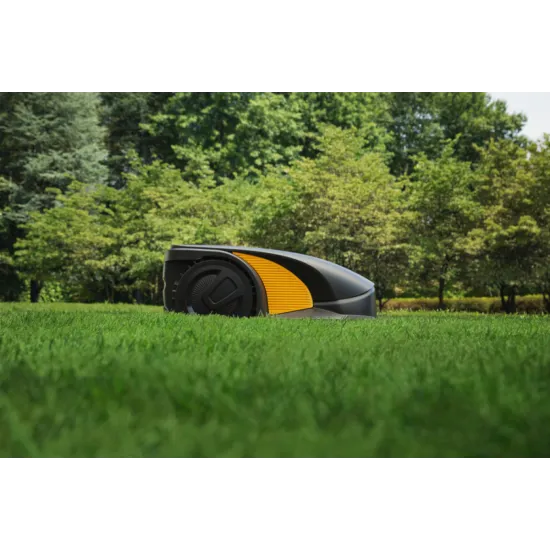 Stiga G 3600 robotfűnyíró,emelésérzékelő, akadályérzékelő, esőérzékelő, lopásriasztás,dokkoló, automatikus töltéshez visszatérés vezetéken, RBW