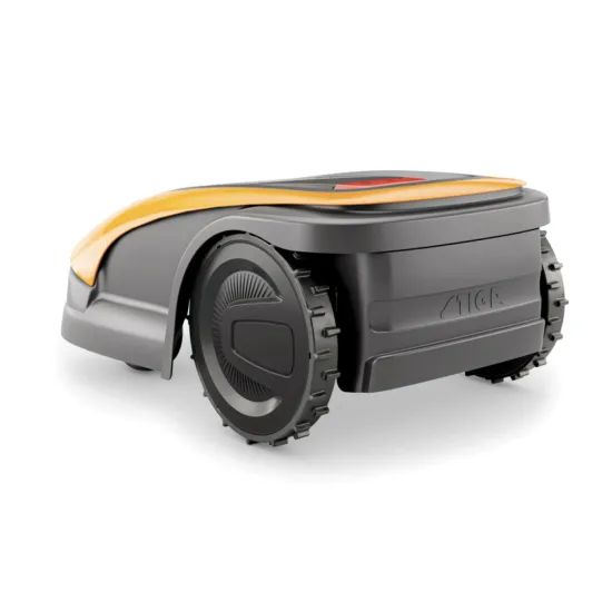 Stiga A 1000 robotfűnyíró,emelésérzékelő, akadályérzékelő, esőérzékelő, lopásriasztás,dokkoló, automatikus töltéshez visszatérés