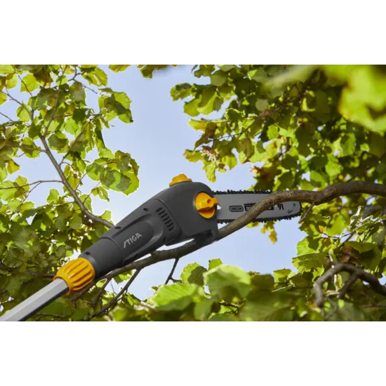 Stiga PS 700e akkumulátoros magassági ágvágó,(akkumulátor és töltő nélkül),450W