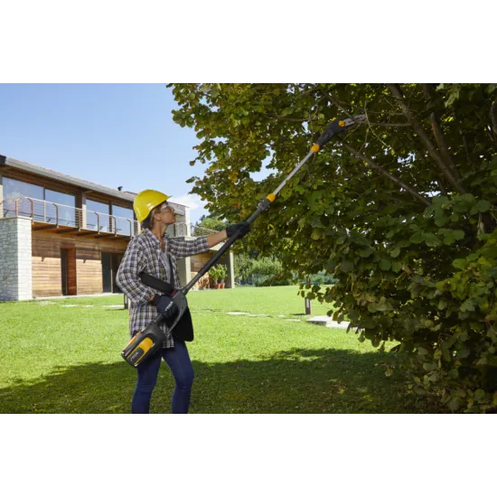 Stiga PS 700e akkumulátoros magassági ágvágó,(akkumulátor és töltő nélkül),450W