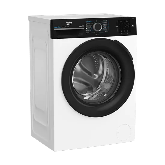 Beko BM3WFSU37213WPBB keskeny elöltöltős mosógép 7kg, gőz funkció, inverter motor 60x46.8x84.5 cm