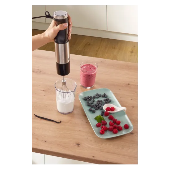 Gorenje HBX1000EB botmixer szett négyes acél pengével, 1000W