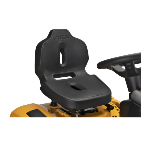 Stiga TORNADO 398M oldalkidobós fűnyíró traktor,oldalsó kidobás,mechanikus váltóval