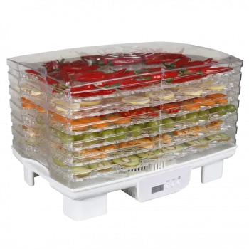 Bravo Mohana B-4870 aszalógép 6 db 45 x 28 cm-es átmérőjű aszalótálcával, LED kijelző