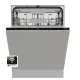 Gorenje GV673B65 teljesen beépíthető mosogatógép, Power Drive inverter motor, 3 kosár, 16 teríték, automatikus ajtónyitás, 59.8x55.5x81.6 cm