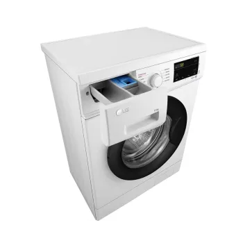 LG F2J3WSBWE keskeny Inverter Direct Drive™ elöltöltős mosógép  6,5Kg gőz funkció, 60x44x85cm