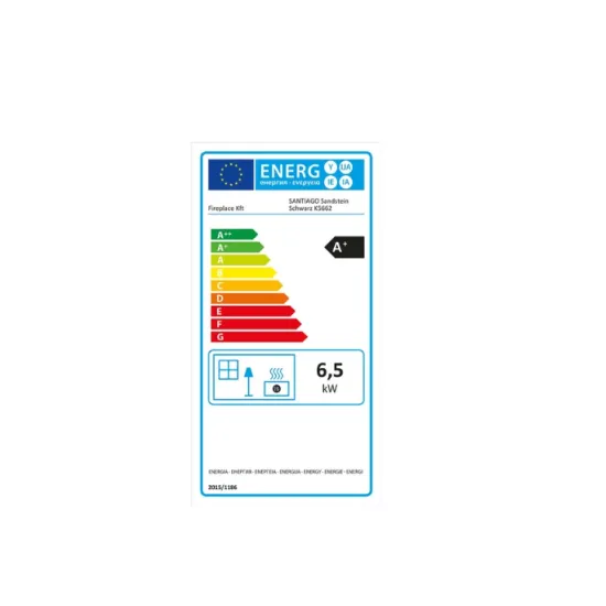 Warnex Santiago homokköves kandalló 6,5 kW 