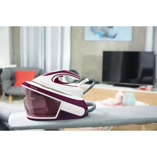 Tefal SV8061E0 Express Power 2800 W, 1.8L lila-fehér gőzállomás