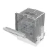 Gorenje GI642E90X beépíthető kezelőpaneles mosogatógép, inox, 13 teríték, 59.8x57.5x81.6 cm 