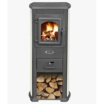 Warnex Berna Lux G 4.0 kandalló, 5.9 kW, bézs szín 