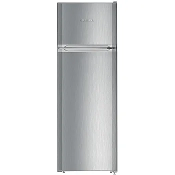 Liebherr CTPELE251 felülfagyasztós kombinált hűtőszekrény, 219/52L, 55x63x157.1 cm, ezüst szín 