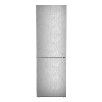 Liebherr KGNSF 52VD03 No Frost alulfagyasztós kombinált hűtőszekrény, 227/103L, 59.7x67.5x185.5 cm, ezüst szín