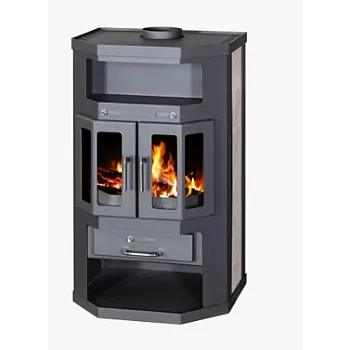 Warnex Taro 2 ajtós prémium kandalló 9 kW 