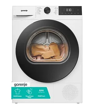 Gorenje DG2P8D hőszivattyús szárítógép, 8 kg, 59.5x51x84.5 cm