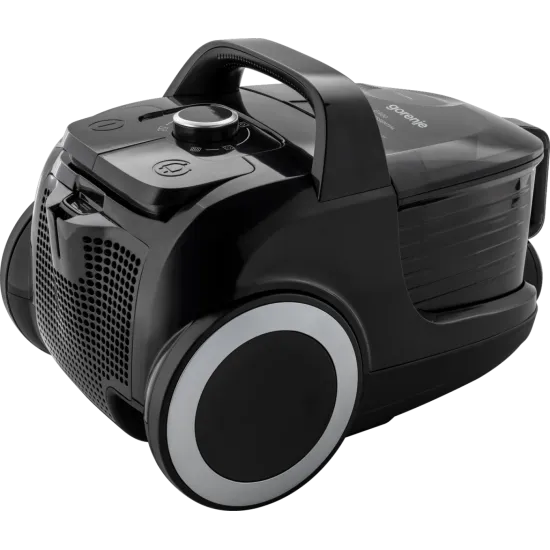 Gorenje VCE01G4AEBK porzsákos porszívó, 800W, fekete szín 