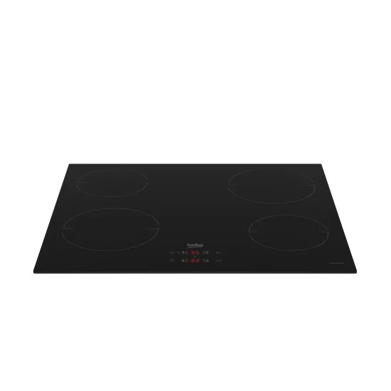 Beko HII64401MT beépíthető indukciós kerámialap, 60x52x5.2 cm, fekete szín 