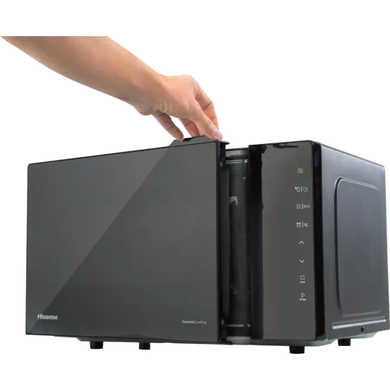 Hisense H23MOBS5HG4 mikrohullámú sütő, 23L, 800W, fekete szín