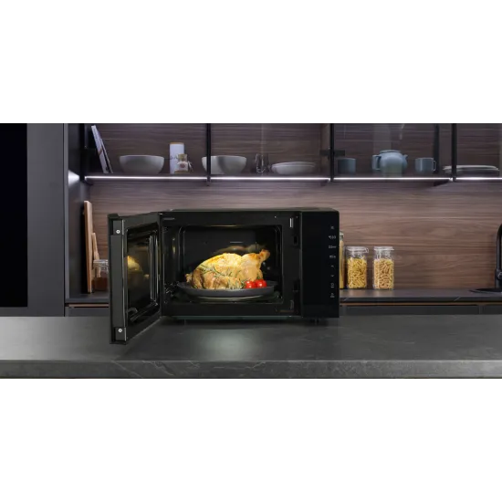 Hisense H23MOBS5HG4 mikrohullámú sütő, 23L, 800W, fekete szín