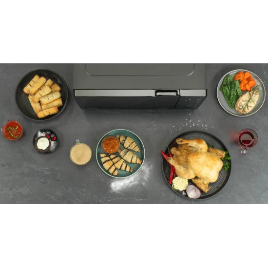 Hisense H23MOBS5HG4 mikrohullámú sütő, 23L, 800W, fekete szín