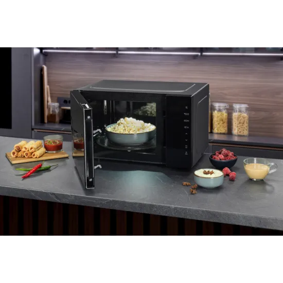 Hisense H23MOBS5HG4 mikrohullámú sütő, 23L, 800W, fekete szín