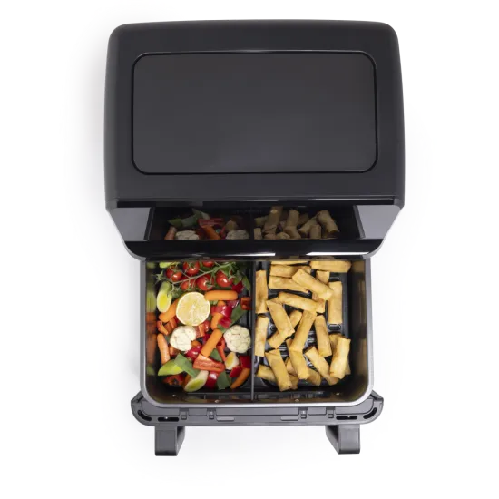 Gorenje AF2700BP forrólevegős sütő, Air Fryer, 9L, 2700W, fekete szín 