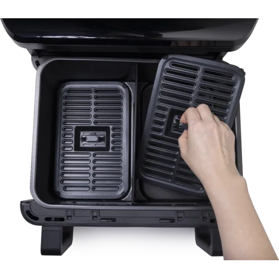 Gorenje AF2700BP forrólevegős sütő, Air Fryer, 9L, 2700W, fekete szín 