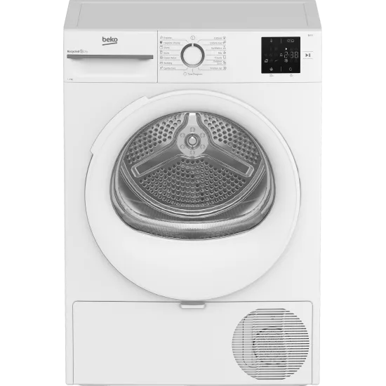 Beko BM3T372E0W hőszivattyús szárítógép, 7 kg, 59.8x54.5x84.6 cm 