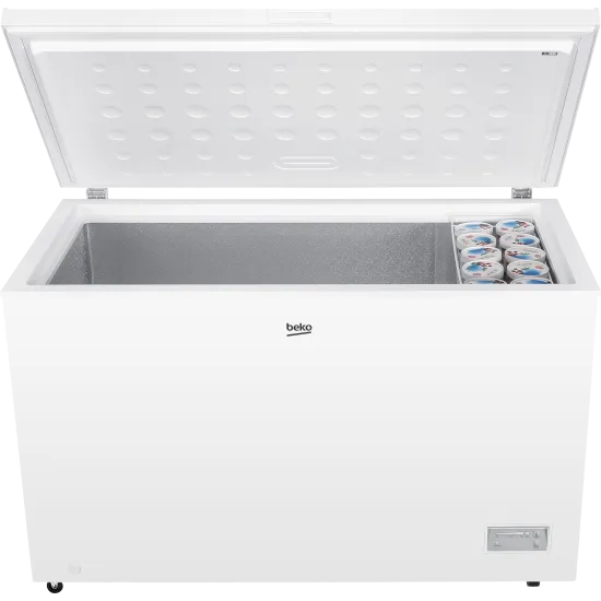 Beko CF380EWN fagyasztóláda, 371L, 130x70.5x85 cm 