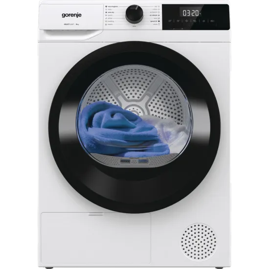 Gorenje D2HNE9D hőszivattyús szárítógép, 9 kg, 59.5x59x84.5 cm 