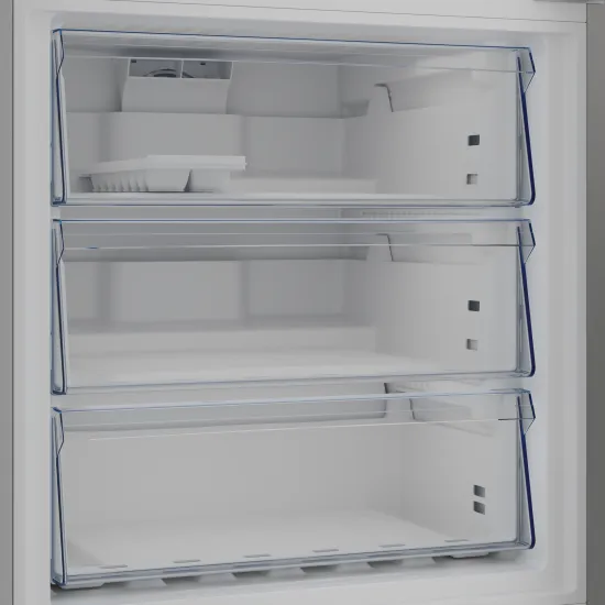 Beko B3RCNE564HW Total No Frost alulfagyasztós kombinált hűtőszekrény, 340/150L, 70x74.5x192 cm